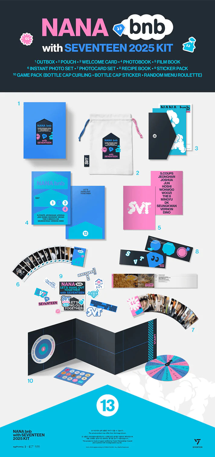 SEVENTEEN - [NANA bnb with SEVENTEEN 2025 KIT]
