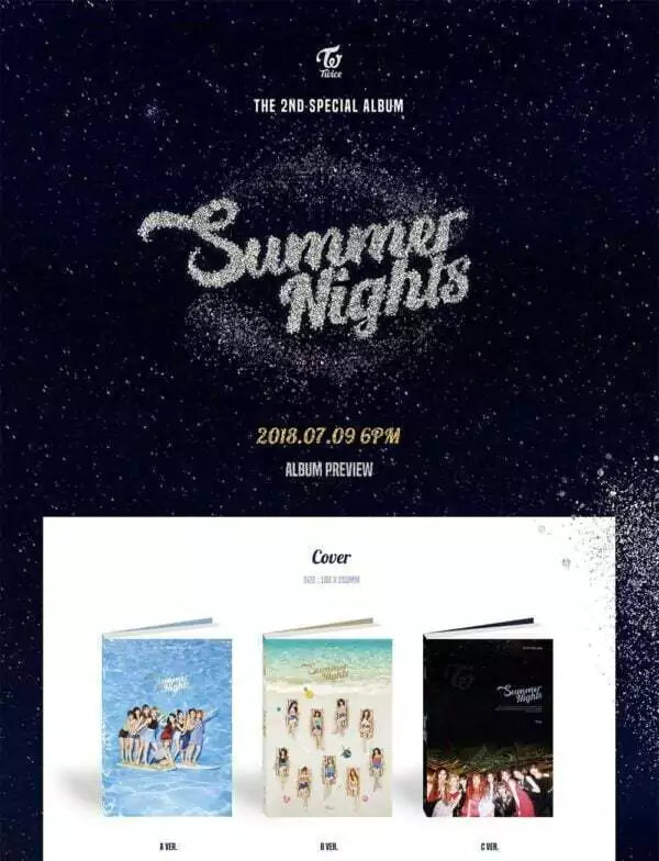 TWICE - 2nd Special Album [SUMMER NIGHTS]