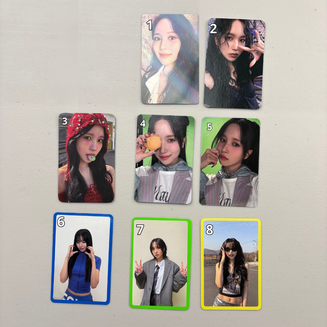 Photocards de Mina