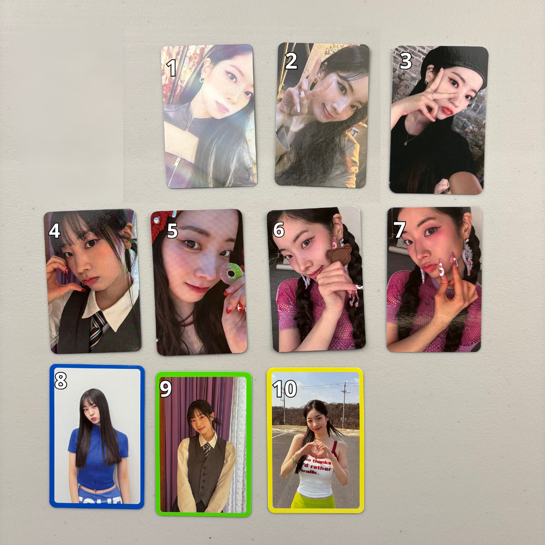 Photocards de Daehyun