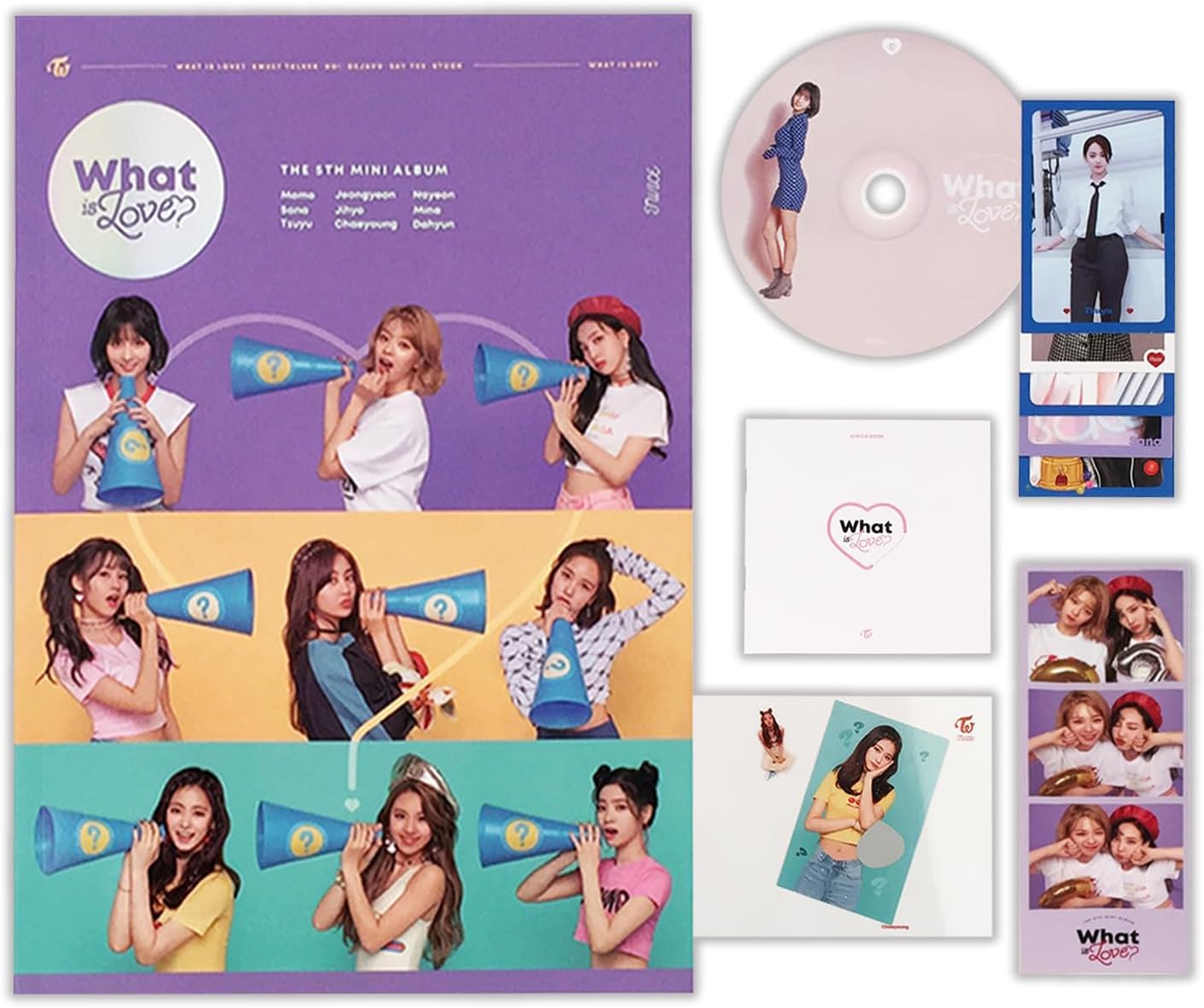 TWICE - 5th Mini Album [WHAT IS LOVE?] (Abierto)