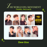 ATEEZ - [THE WORLD EP.1 : MOVEMENT] TRAVEL PACKAGE 01 PHOTOCARD