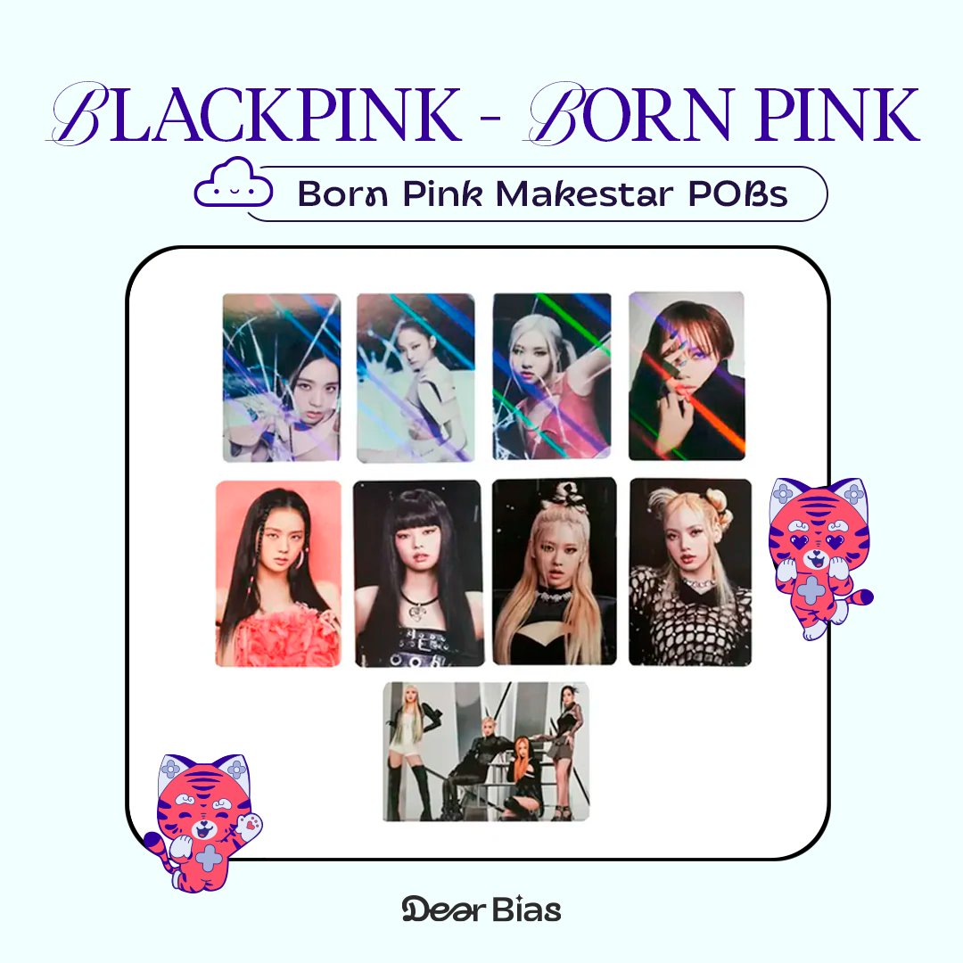 BLACKPINK - Born Pink Photocards Makestar (POB)