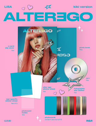 LISA - [Alter Ego] (Photobook Ver.) (Kiki ver)