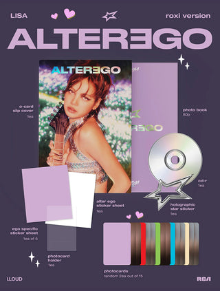 LISA - [Alter Ego] (Photobook Ver.) (Roxi ver)
