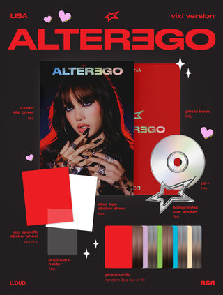 LISA - [Alter Ego] (Photobook Ver.) (Vixi ver)