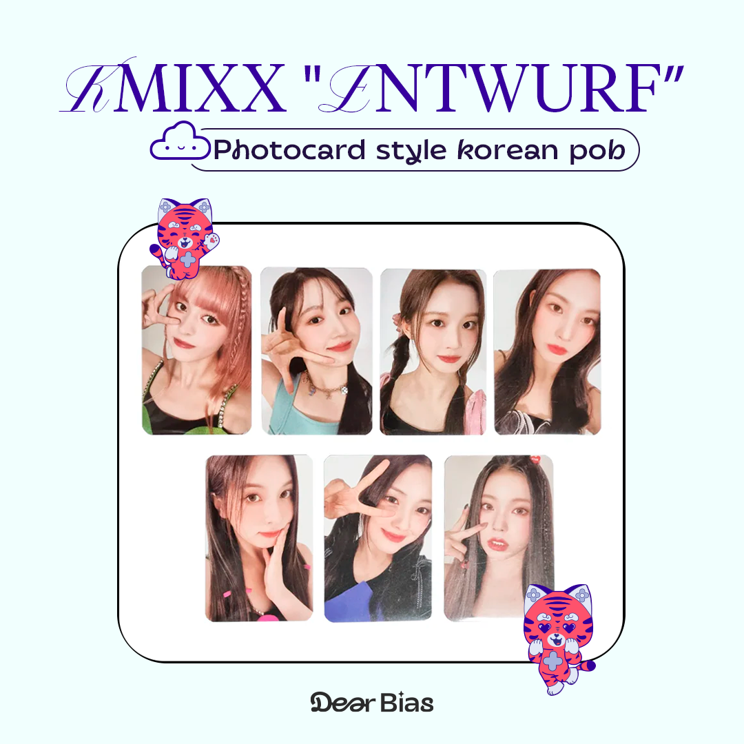 NMIXX - 'ENTWURF' Photocard Style Korean POB