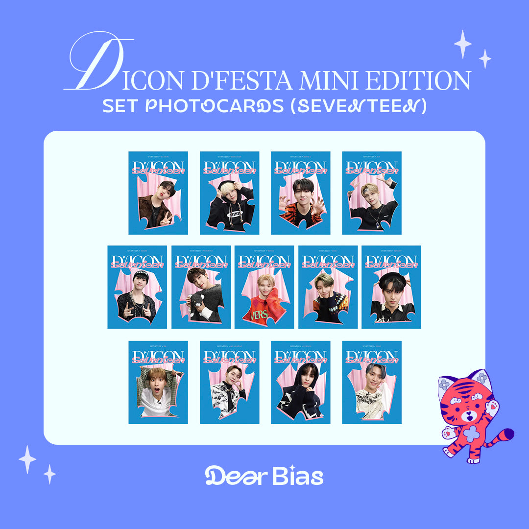 SEVENTEEN Set Photocards - DICON D'FESTA MINI EDITION