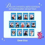 SEVENTEEN Set Photocards - DICON D'FESTA MINI EDITION