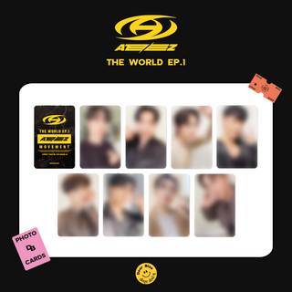 ATEEZ - [THE WORLD EP.1 : MOVEMENT] TRAVEL PACKAGE 01 PHOTOCARD