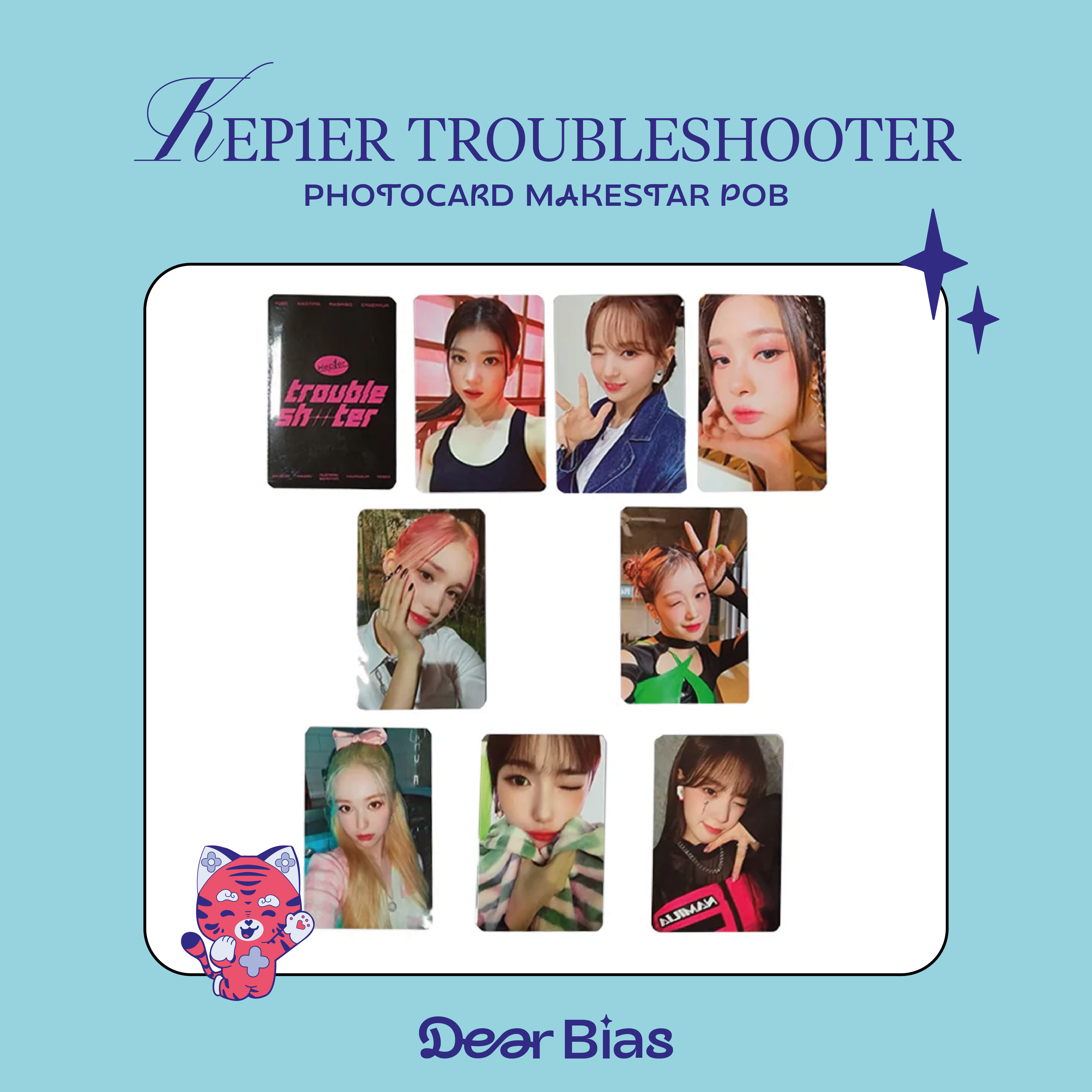 Kep1er - Troubleshooter Photocard Makestar POB