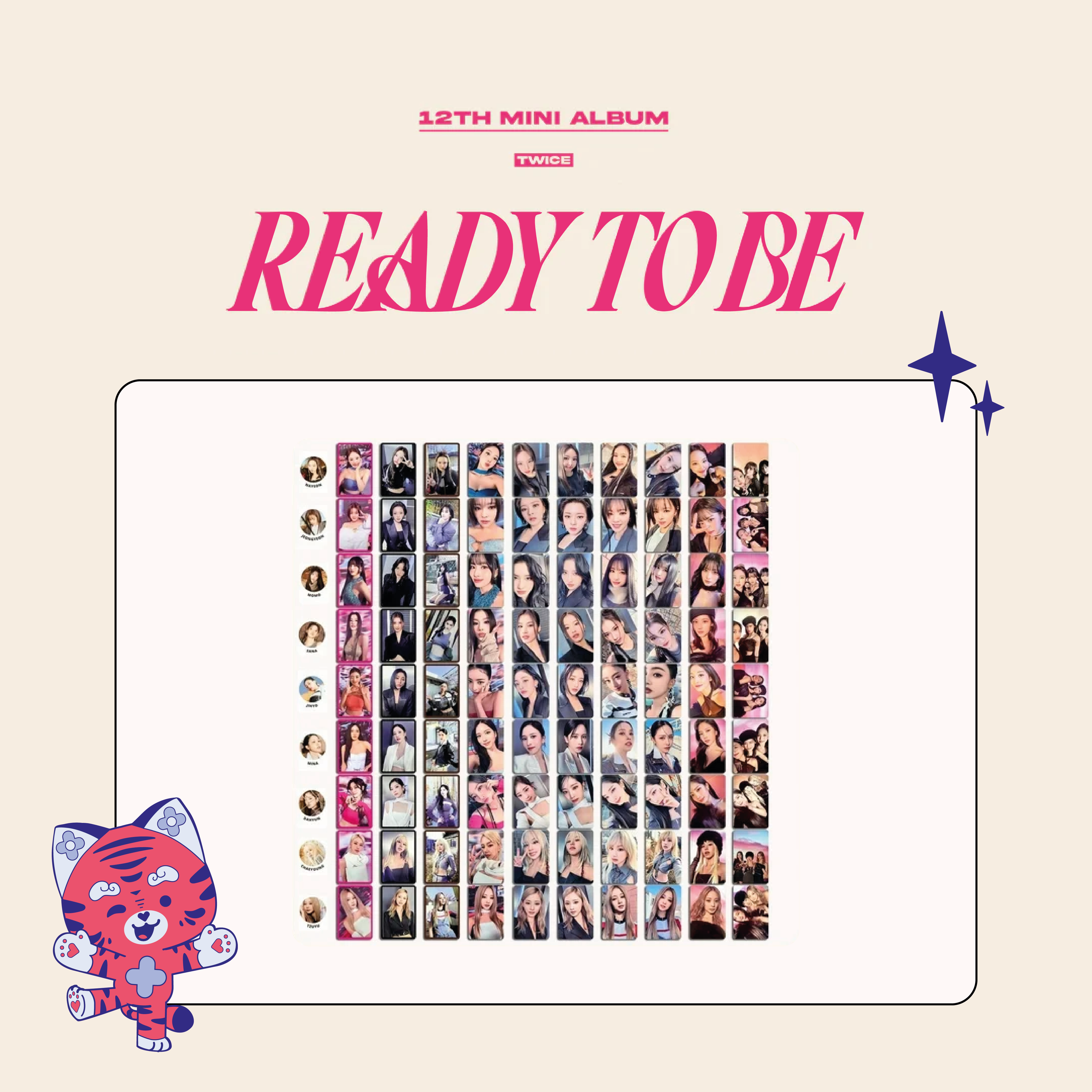 TWICE - Ready To Be Photocard Set
