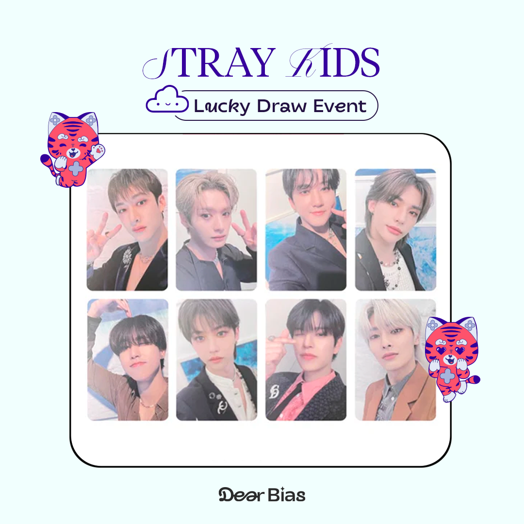Stray Kids - Offline Maxident Lucky Draw event (PHOTOCARDS INDIVIDUALES)