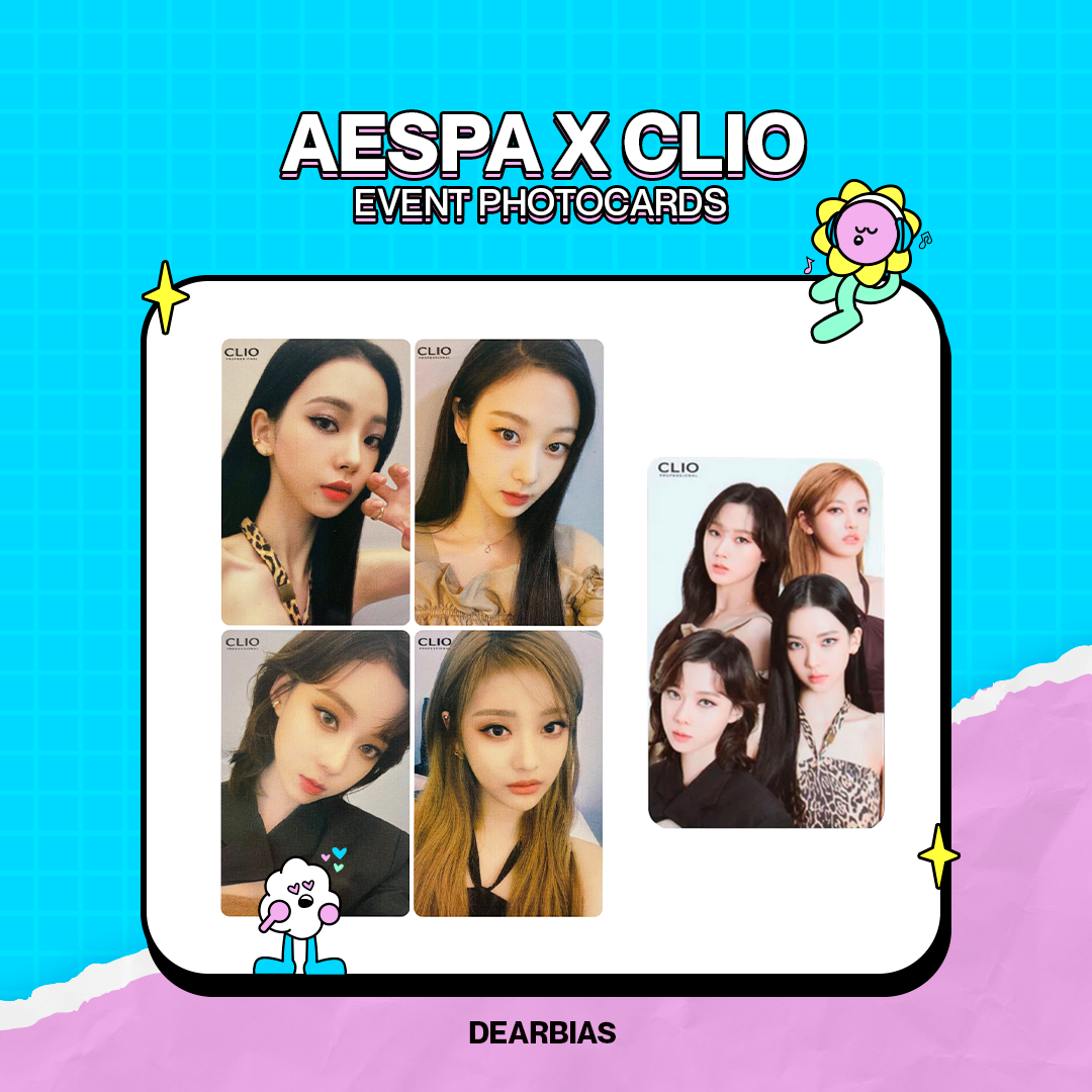 AESPA - CLIO Gift Event Photocard