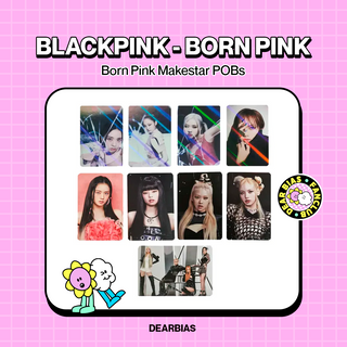 BLACKPINK - Born Pink Photocards Makestar (POB)