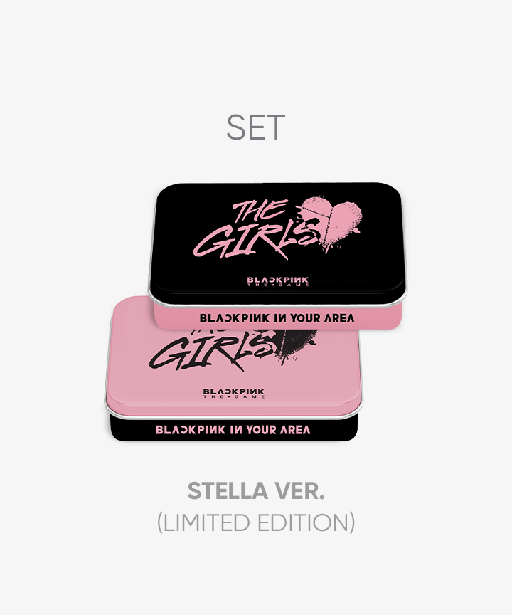 BLACKPINK THE GAME OST [THE GIRLS] Stella ver. (SET)