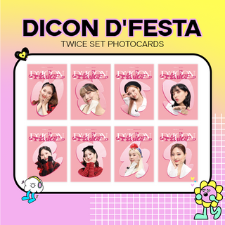 TWICE Set Photocards - DICON D'FESTA MINI EDITION
