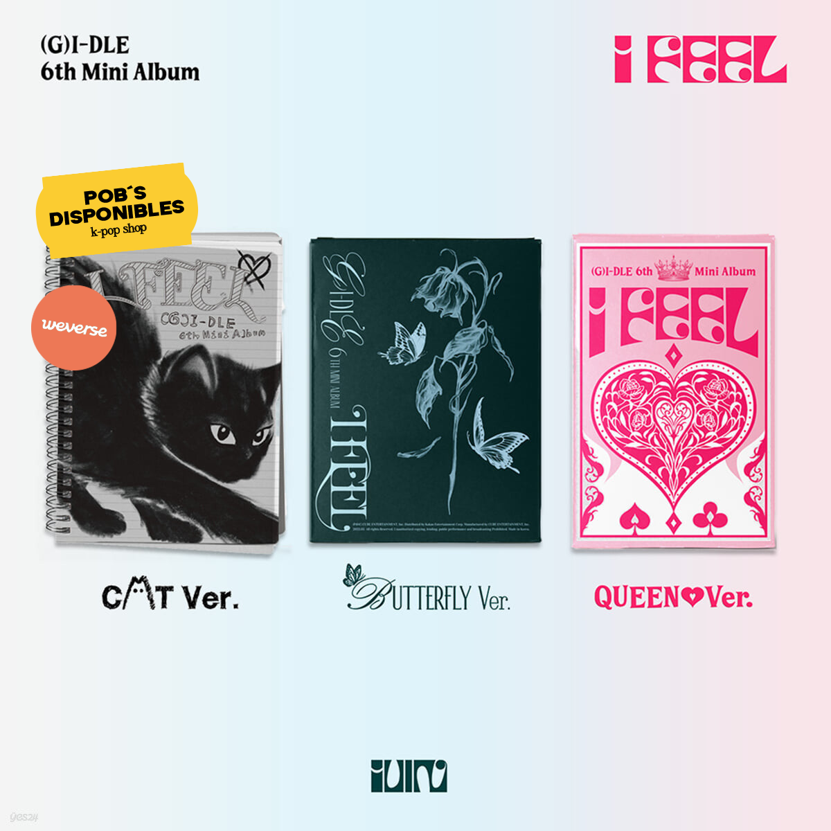 (G)I-DLE - 6th Mini Album - I feel