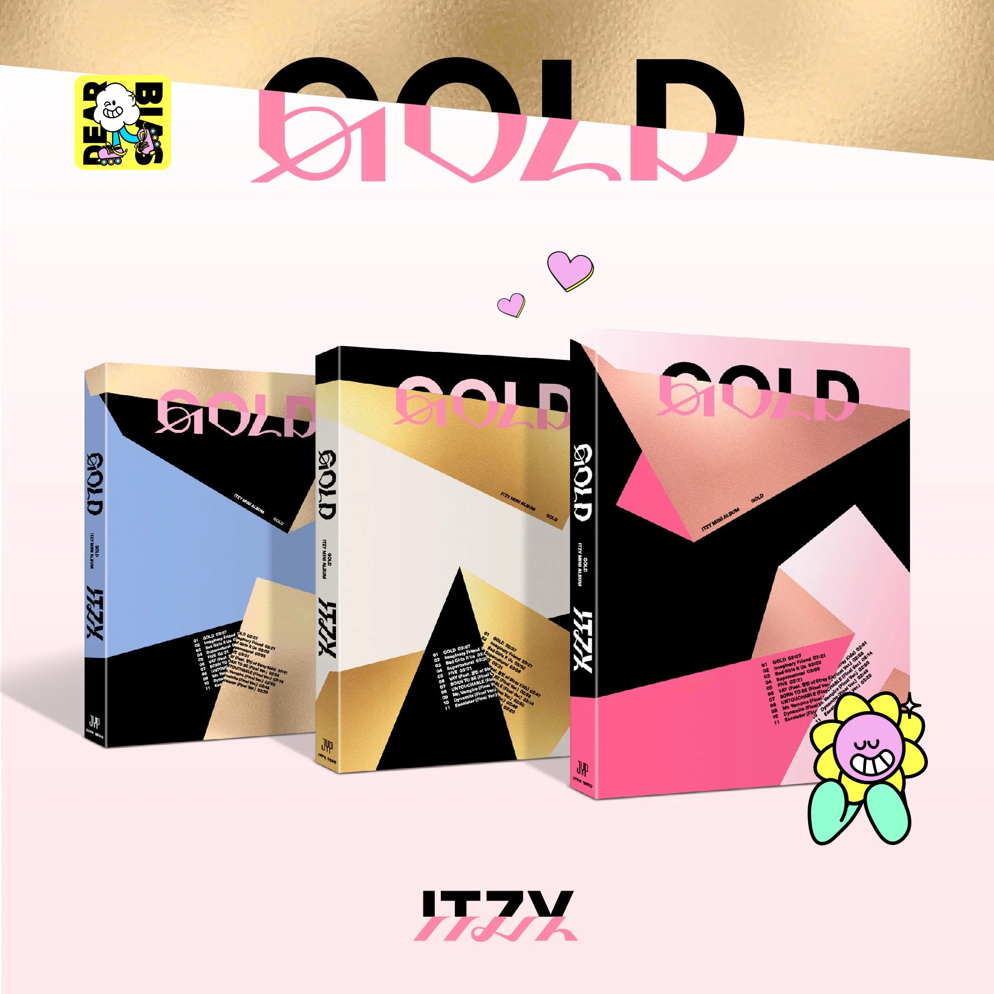 ITZY - [GOLD] (STANDARD VER.)