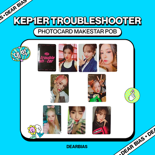 Kep1er - Troubleshooter Photocard Makestar POB