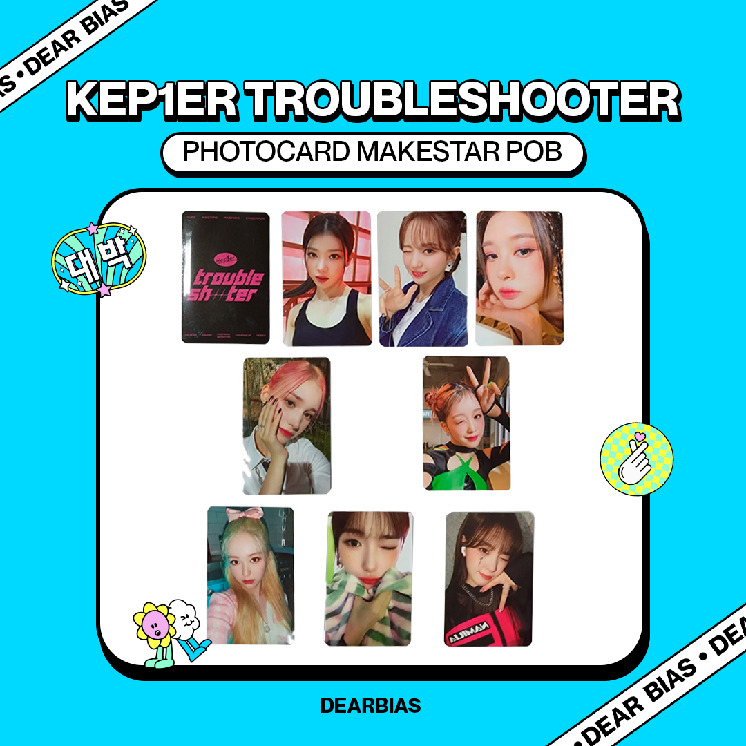 Kep1er - Troubleshooter Photocard Makestar POB