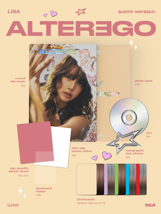 LISA - [Alter Ego] (Photobook Ver.) (Sunni ver)