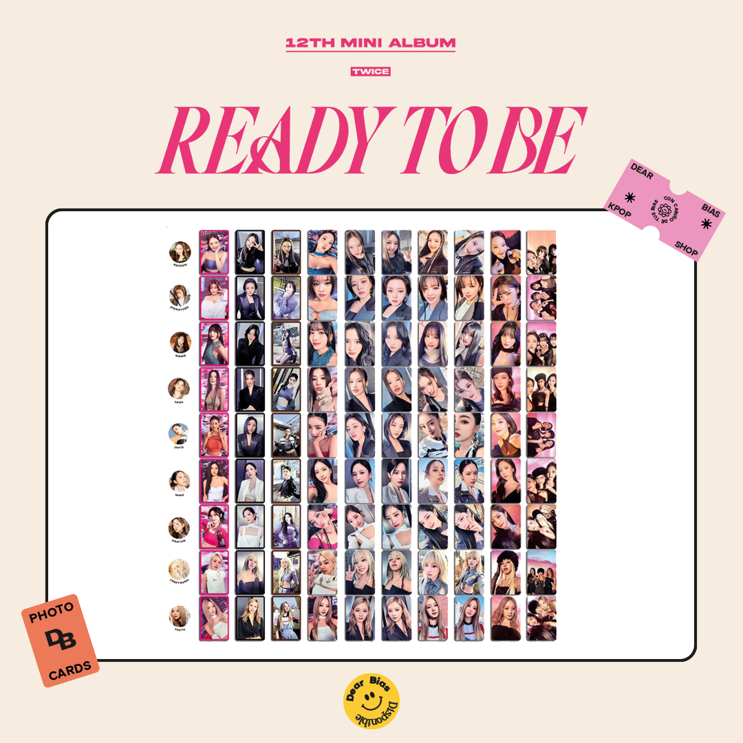 TWICE - Ready To Be Photocard Set