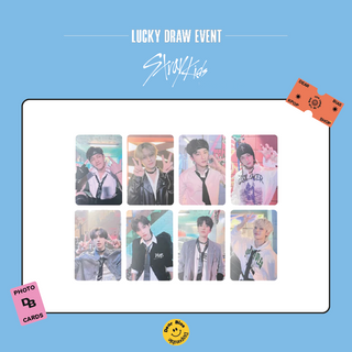 Stray Kids - Offline Maxident Lucky Draw event (PHOTOCARDS INDIVIDUALES)
