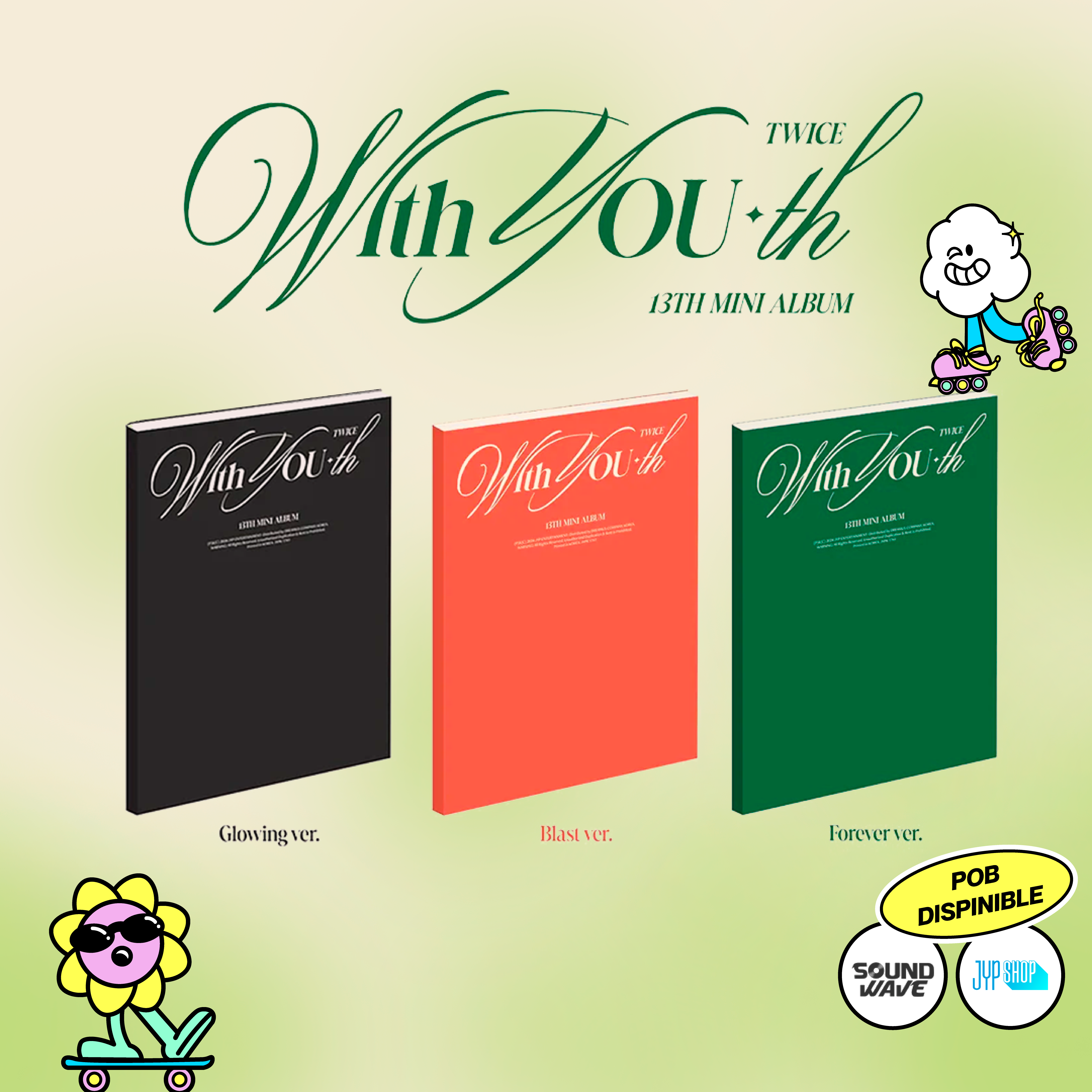 Twice 13th Mini Album With You-th
