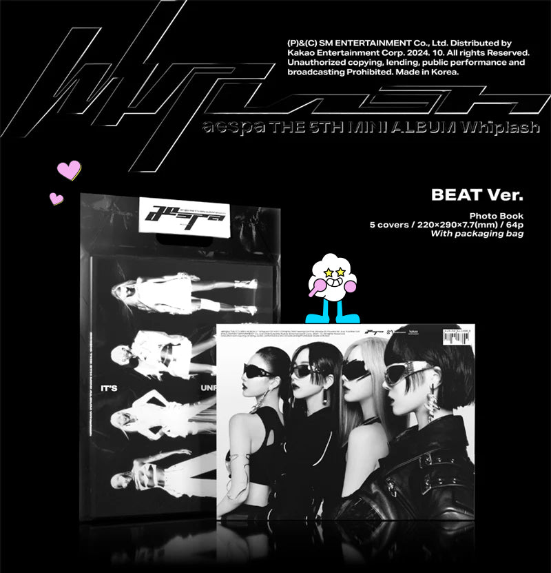 Aespa - 5th Mini Album [Whiplash] (BEAT Ver.)