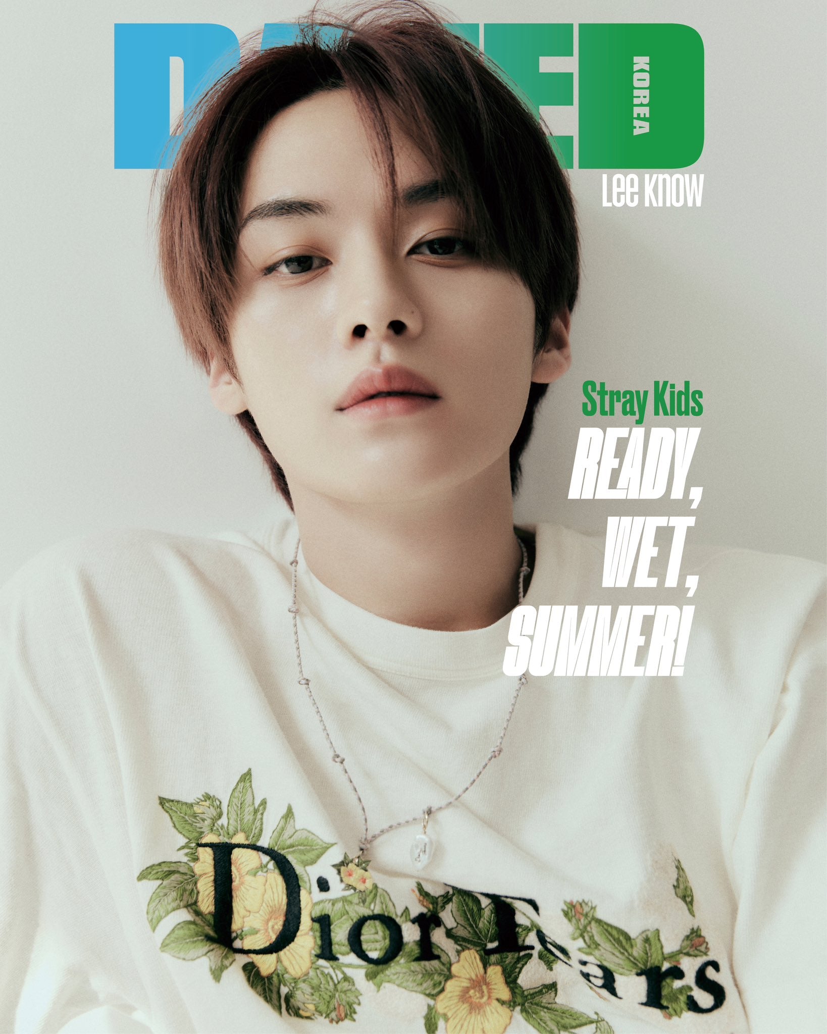 STRAY KIDS (Lee Know, Seungmin, I.N) - DAZED MAGAZINE Julio 2023