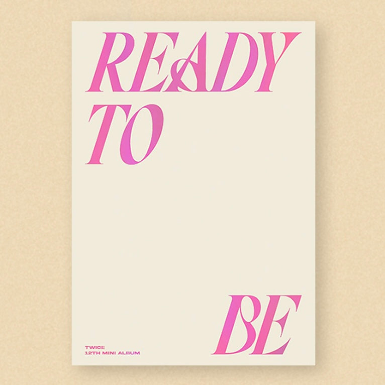 TWICE – 12th Mini album [READY TO BE]