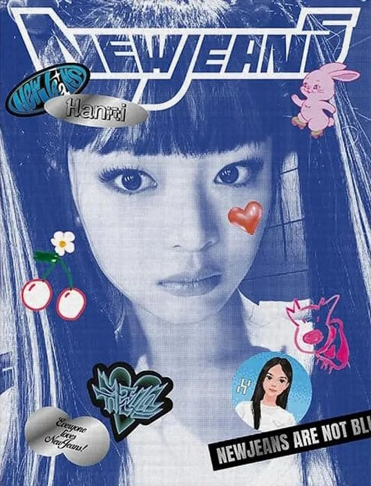 NewJeans 1st EP 'New Jeans' (Bluebook Version) + Cuaderno + Libro