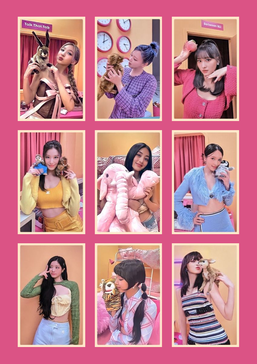 TWICE - Between 1&2 Photocard set