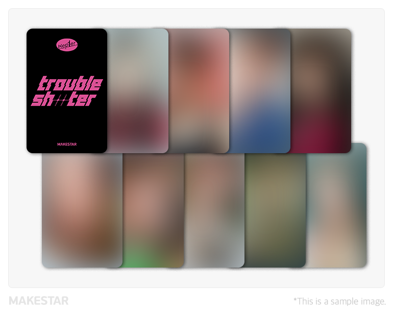 Kep1er - Troubleshooter Photocard Makestar POB