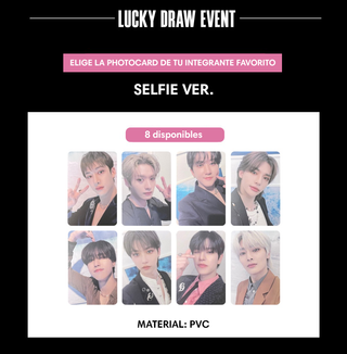 Stray Kids - Offline Maxident Lucky Draw event (PHOTOCARDS INDIVIDUALES)