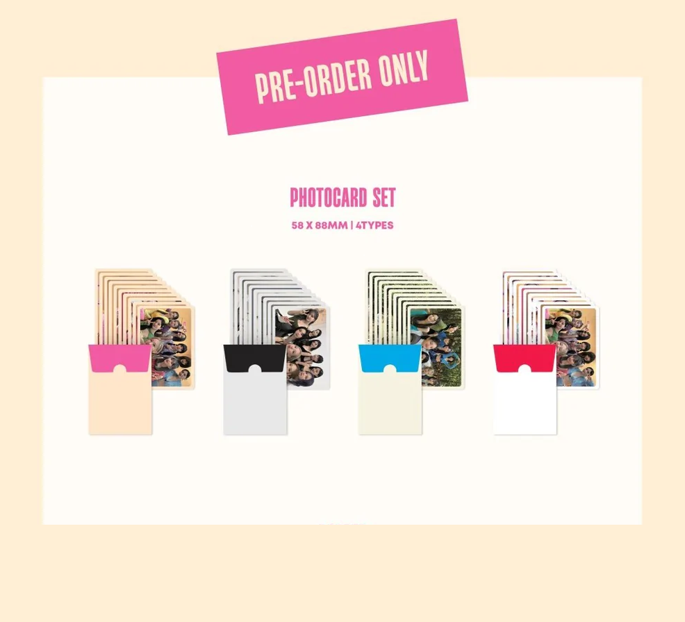 TWICE - Between 1&2 Photocard set